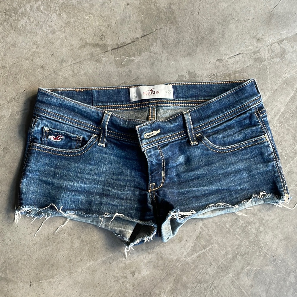 Hollister denim shorts
